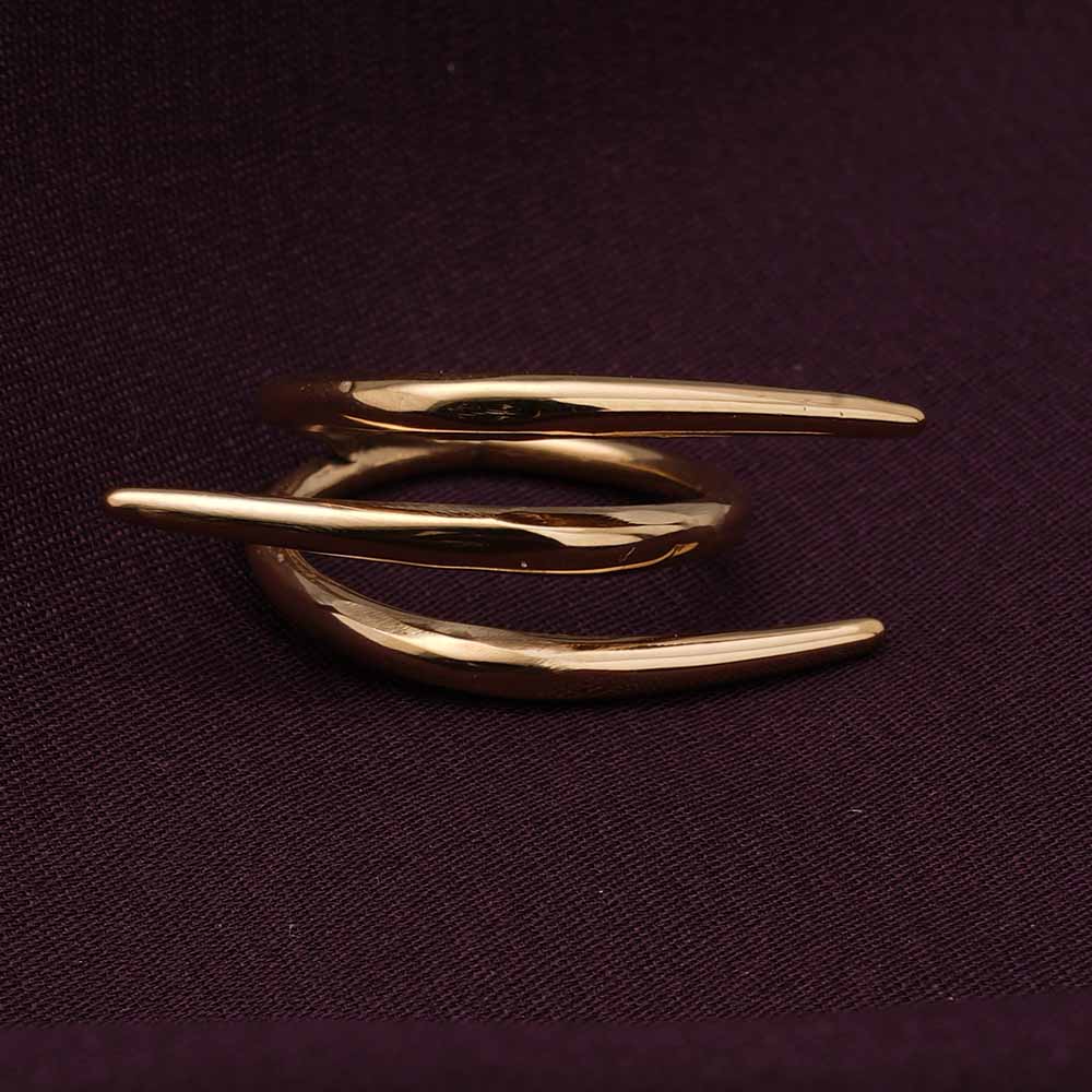 Statement WhirlWind Gold Ring