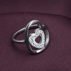 Double Heart Ring