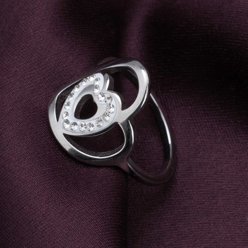 Double Heart Ring