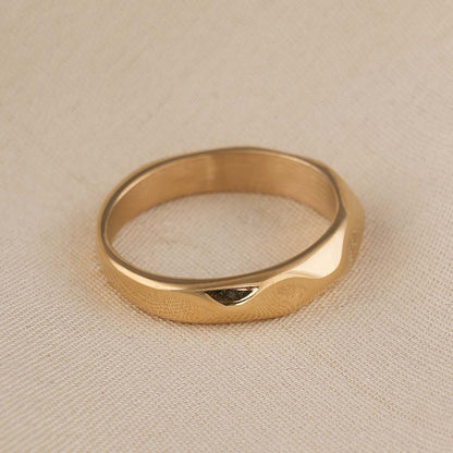Wave Gold Ring