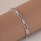 Bar and Dot Bracelet