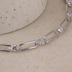 Bar and Dot Bracelet