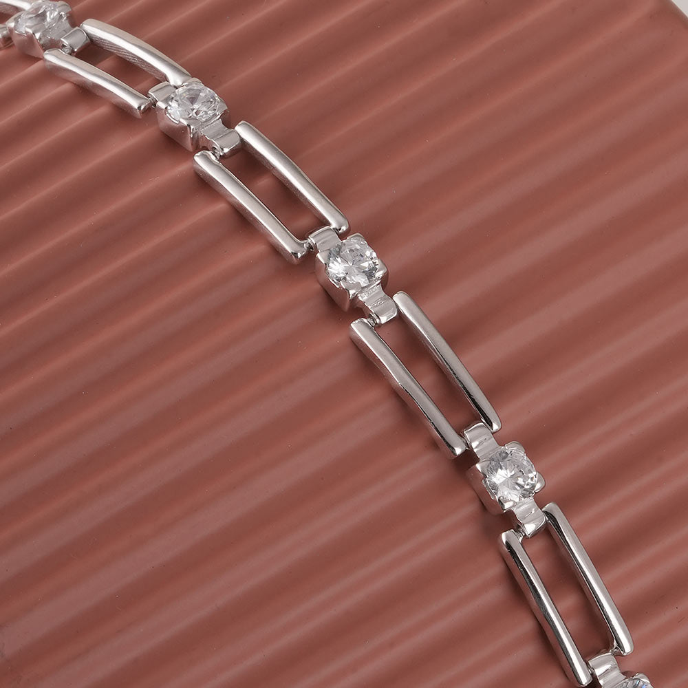 Bar and Dot Bracelet