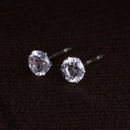 Classic Silver Stud Earrings