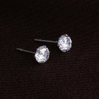 Classic Silver Stud Earrings