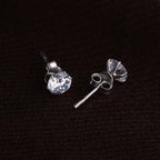 Classic Silver Stud Earrings