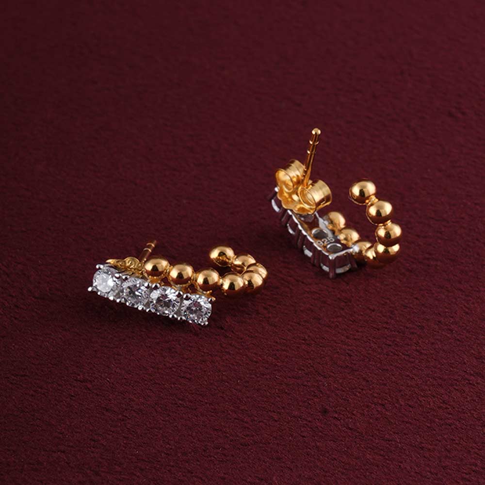 Bling It Hoops | 18K Gold Vermeil Plated