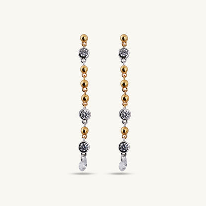 Enduring Style Danglers | 18K Gold Vermeil Plated