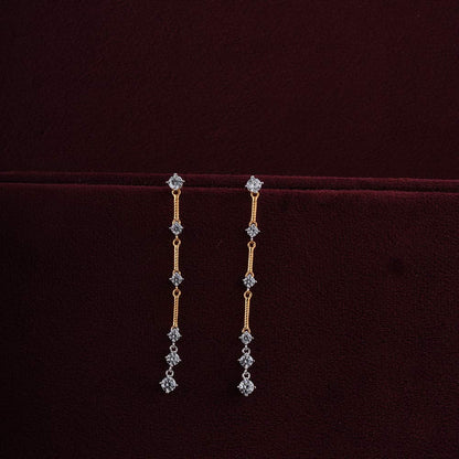 Eternal Elegance Danglers | 18K Gold Vermeil Plated