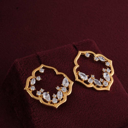 Explosive Elegance Studs | 18K Gold Vermeil Plated