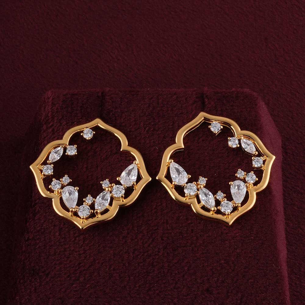 Explosive Elegance Studs | 18K Gold Vermeil Plated