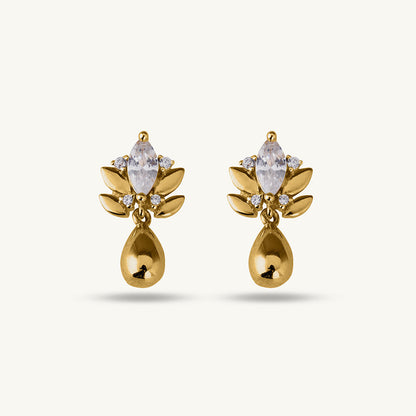 Festival Blink Drop Earrings | 18K Gold Vermeil Plated