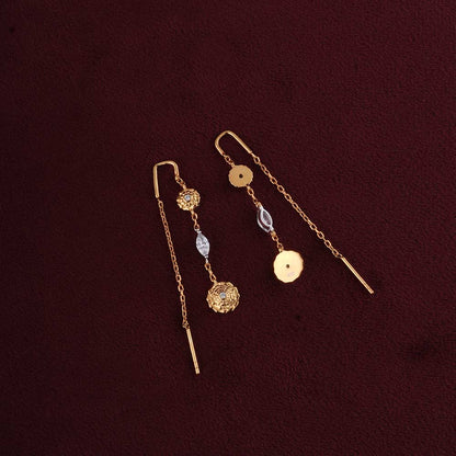 Gendaphool Glam Danglers | 18K Gold Vermeil Plated