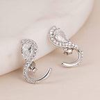 Balance Arc 
Silver Studs