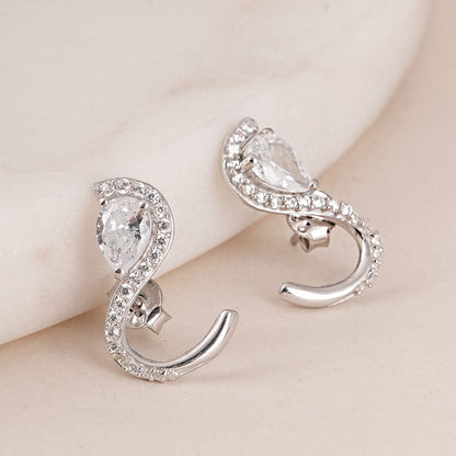 Balance Arc 
Silver Studs