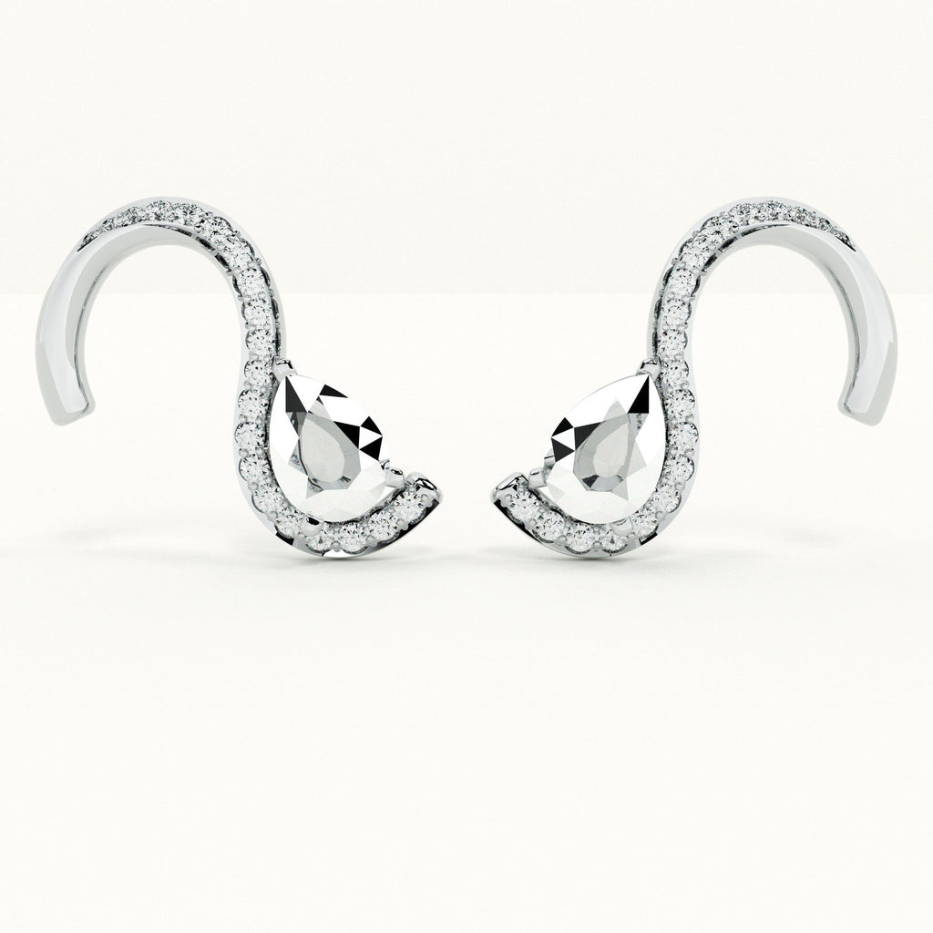 Balance Arc 
Silver Studs