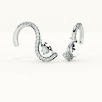 Balance Arc 
Silver Studs
