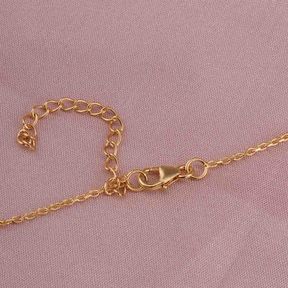 Simple Gold Black Beads Mangalsutra