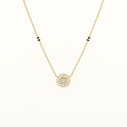 Eternal Bloom 925 Sterling Silver Mangalsutra