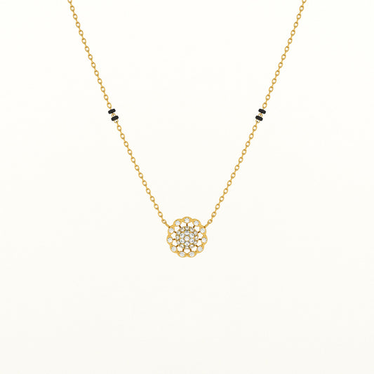 Eternal Bloom 925 Sterling Silver Mangalsutra