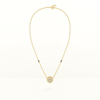 Eternal Bloom 925 Sterling Silver Mangalsutra
