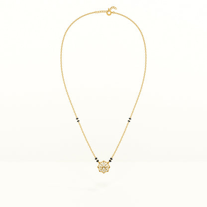 Mandala Harmony 925 Silver Mangalsutra