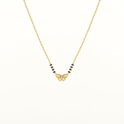 Wings Of Butterfly 925 Sterling Silver Mangalsutra