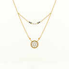 Double Layered Pendant 925 Sterling Silver Mangalsutra