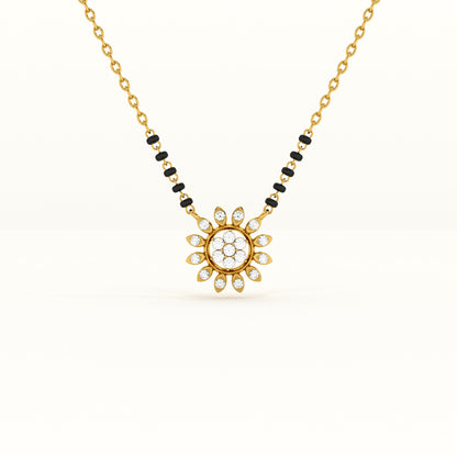 Eternal Petals 925 Sterling Silver Mangalsutra