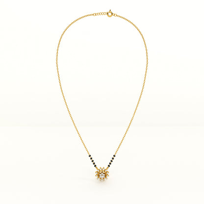 Eternal Petals 925 Sterling Silver Mangalsutra