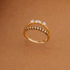 Elegant 925 Sterling Silver Mangalsutra Ring