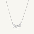 Butterfly Pendant Silver Necklace