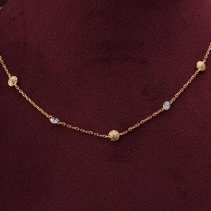 Genda Phool Grace Necklace | 18K Gold Vermeil Plated