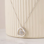Bonded Heart Silver Pendant