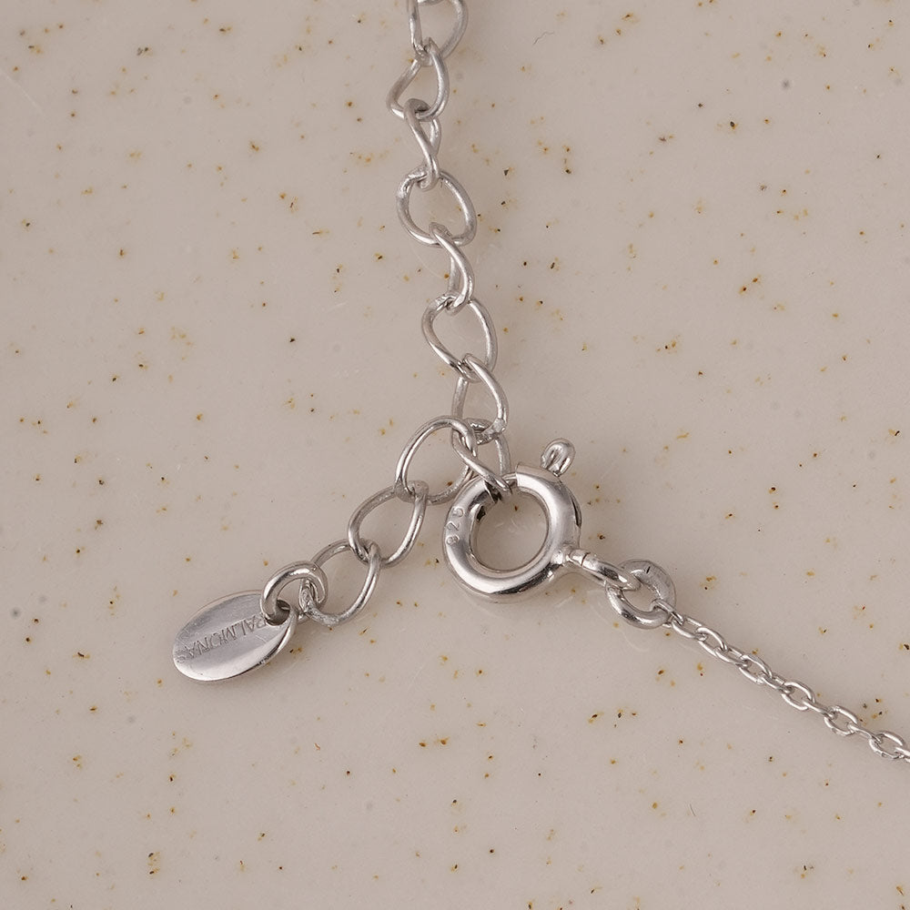 Bonded Heart Silver Pendant