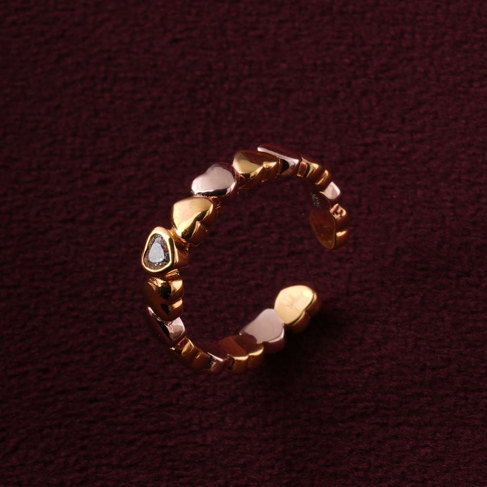 Loving Heart Ring | 18K Gold Vermeil Plated