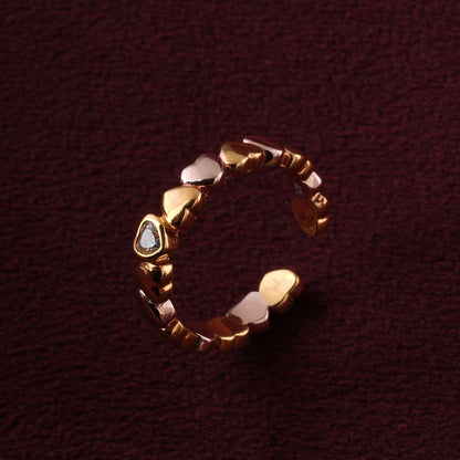 Loving Heart Ring | 18K Gold Vermeil Plated