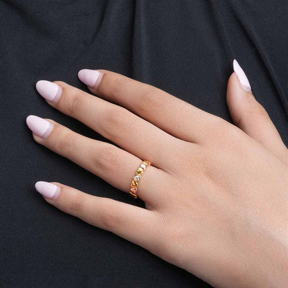 Loving Heart Ring | 18K Gold Vermeil Plated