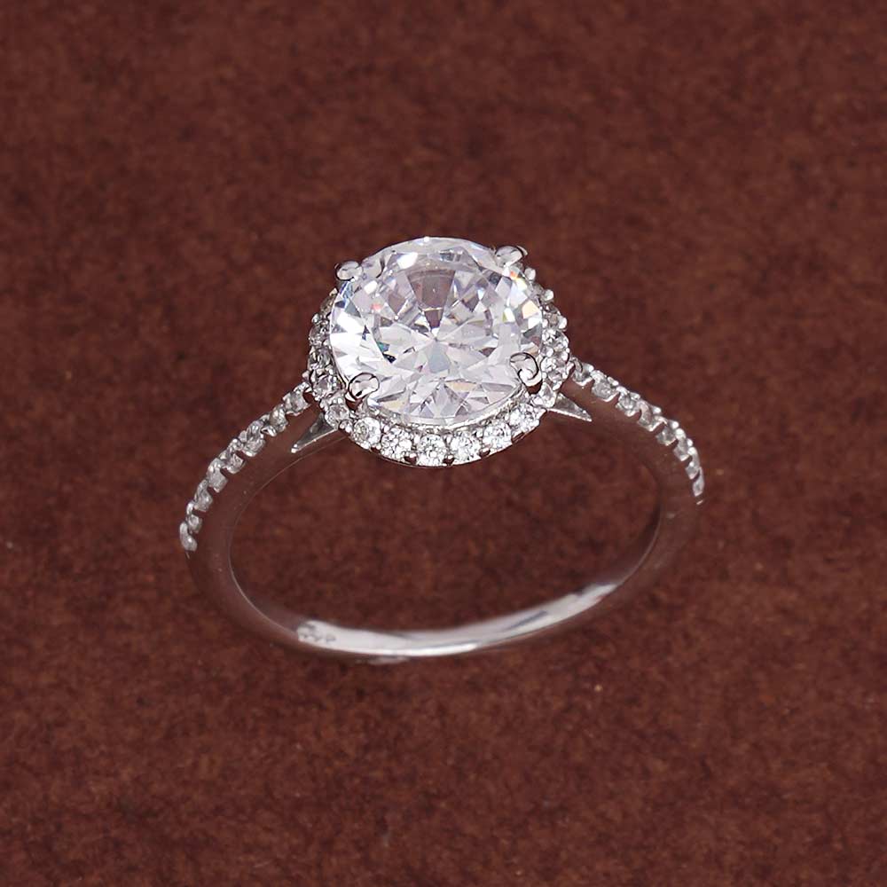 Cherished Halo 925 Silver Ring
