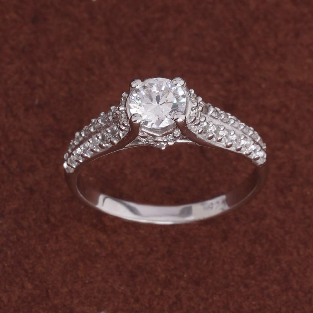 Crimson Love 925 Silver Ring