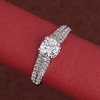 Crimson Love 925 Silver Ring