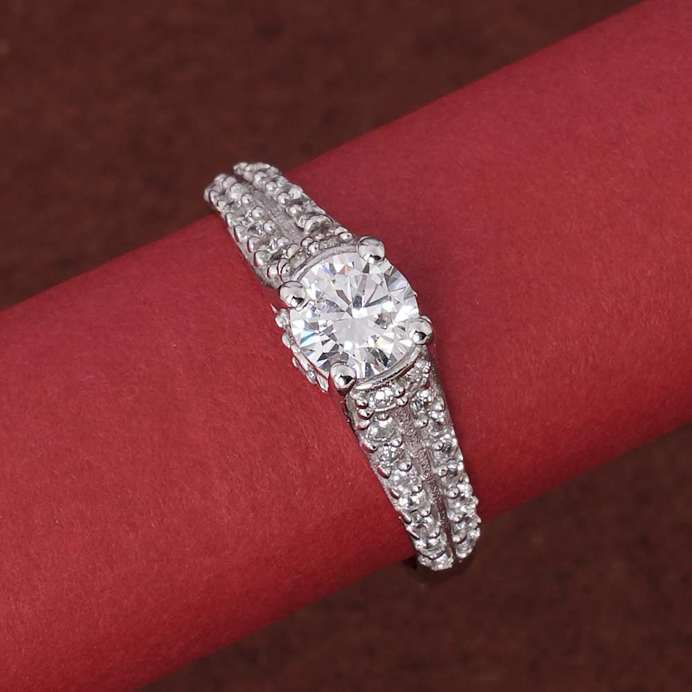 Crimson Love 925 Silver Ring