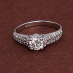 Crimson Love 925 Silver Ring