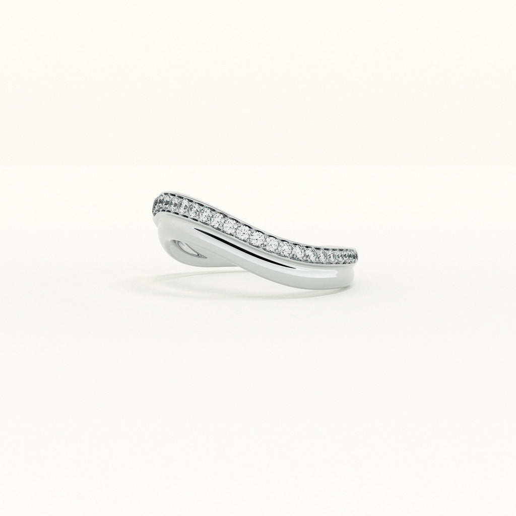 Balance Arc 
Silver Ring