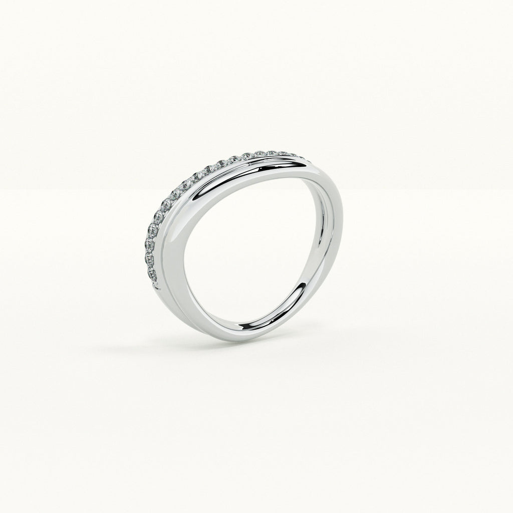 Balance Arc 
Silver Ring
