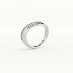 Balance Arc 
Silver Ring