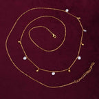 Draped Danglers Waist Chain | 18K Gold Vermeil Plated