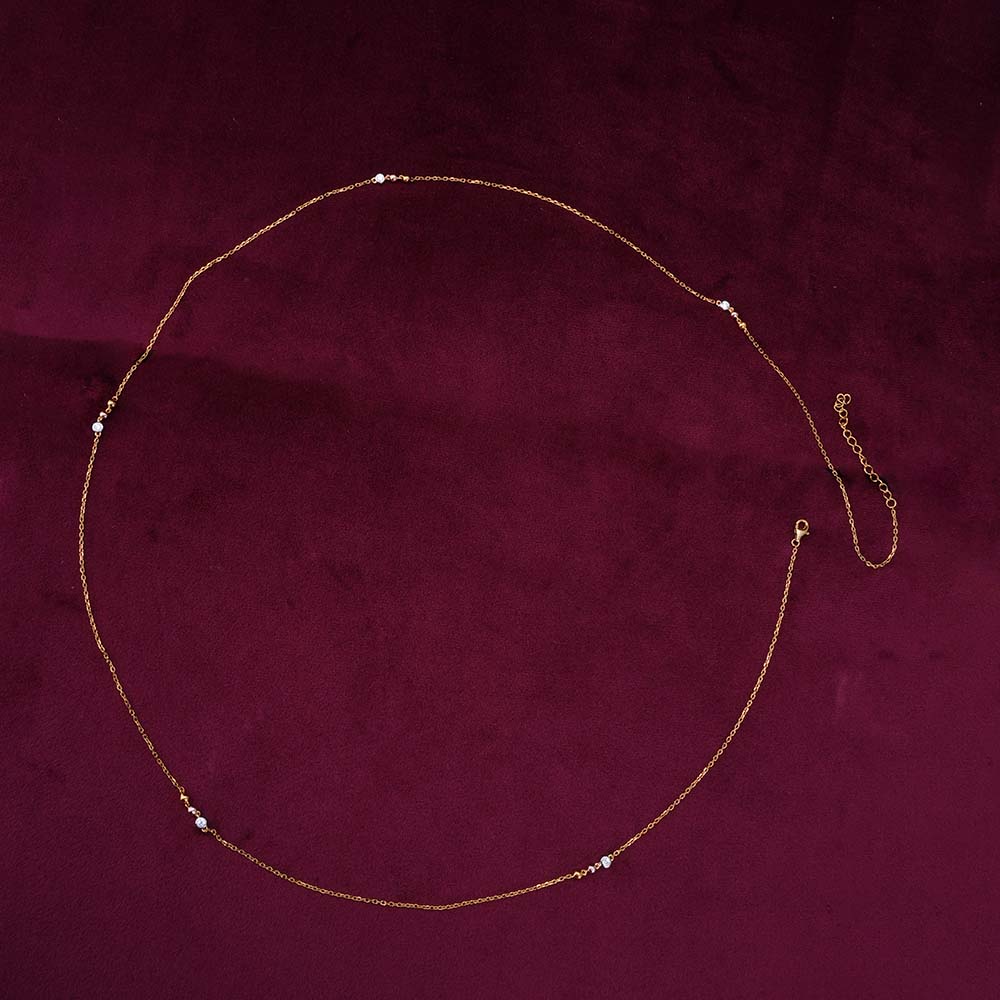 Bling Pulse Diva Waist Chain | 18K Gold Vermeil Plated