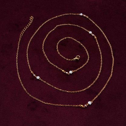 Bling Pulse Diva Waist Chain | 18K Gold Vermeil Plated