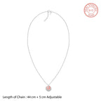 Dual Tone Rose Gold Personalised Layered Coins Name Necklace